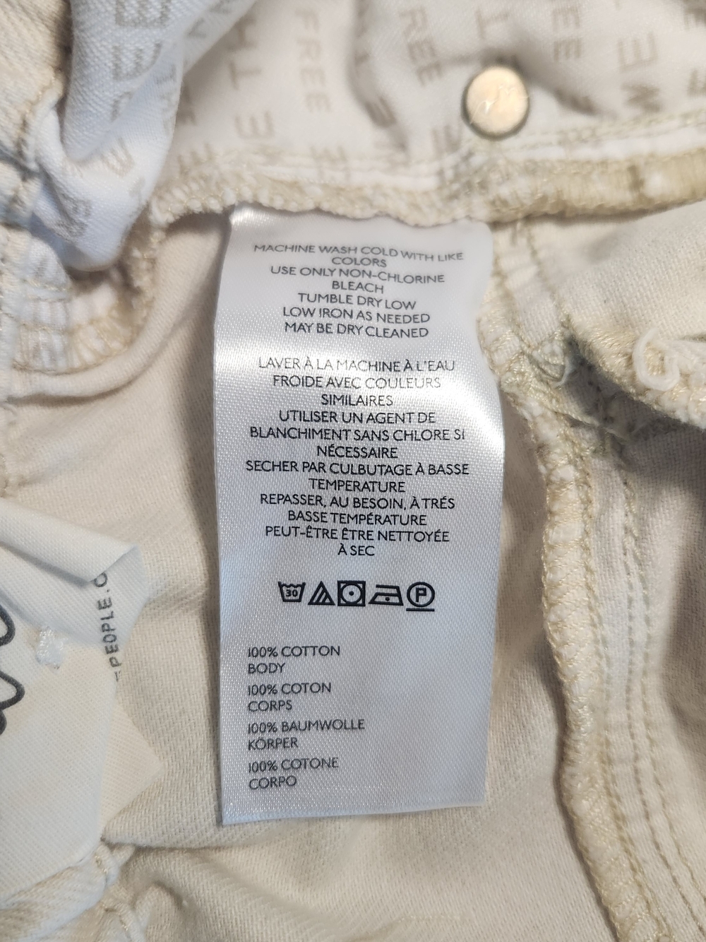 NWT We The Free Veritas Wide-Leg Jeans - Picture 7 of 7
